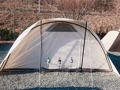 オークベル　　綿テント　コットンテント　綿テント　キャンピングカン　冬キャンプ　グループテント　拡張テント　大型テント　ファミリーキャンプ